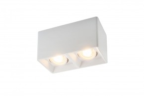 DK3035-WH Светильник накладной IP 20, 10 Вт, GU5.3, LED, белый, пластик в Стрежевом - strezevoi.ok-mebel.com | фото