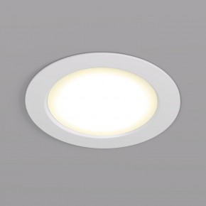 DK3048-WH Встраиваемый светильник, IP 20, 7Вт, LED, белый, пластик в Стрежевом - strezevoi.ok-mebel.com | фото