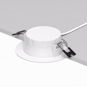 DK3048-WH Встраиваемый светильник, IP 20, 7Вт, LED, белый, пластик в Стрежевом - strezevoi.ok-mebel.com | фото 3