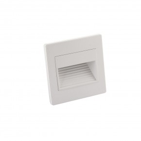 DK3050-WH Светильник встраиваемый в стену, IP 20, LED 3000, 1 Вт, белый, пластик в Стрежевом - strezevoi.ok-mebel.com | фото 2