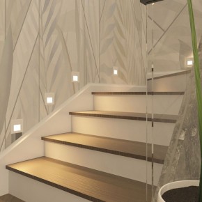 DK3050-WH Светильник встраиваемый в стену, IP 20, LED 3000, 1 Вт, белый, пластик в Стрежевом - strezevoi.ok-mebel.com | фото 9