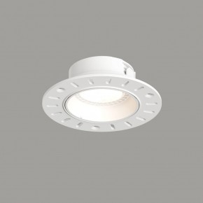 DK3055-WH Встраиваемый светильник, IP 20, 10 Вт, GU5.3, LED, белый, пластик в Стрежевом - strezevoi.ok-mebel.com | фото