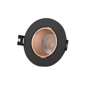 DK3061-BBR Встраиваемый светильник, IP 20, 10 Вт, GU5.3, LED, черный/бронзовый, пластик в Стрежевом - strezevoi.ok-mebel.com | фото 1