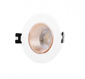 DK3061-WBR Встраиваемый светильник, IP 20, 10 Вт, GU5.3, LED, белый/бронзовый, пластик в Стрежевом - strezevoi.ok-mebel.com | фото