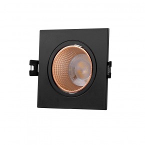 DK3071-BBR Встраиваемый светильник, IP 20, 10 Вт, GU5.3, LED, черный/бронзовый, пластик в Стрежевом - strezevoi.ok-mebel.com | фото