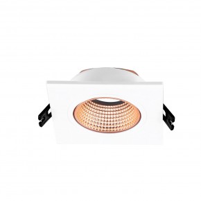 DK3071-WBR Встраиваемый светильник, IP 20, 10 Вт, GU5.3, LED, белый/бронзовый, пластик в Стрежевом - strezevoi.ok-mebel.com | фото 2
