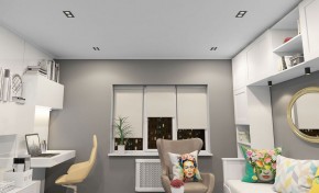 DK3072-BK+WH Встраиваемый светильник, IP 20, 10 Вт, GU5.3, LED, черный/белый, пластик в Стрежевом - strezevoi.ok-mebel.com | фото 2