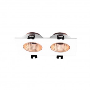 DK3072-WBR Встраиваемый светильник, IP 20, 10 Вт, GU5.3, LED, белый/бронзовый, пластик в Стрежевом - strezevoi.ok-mebel.com | фото 2