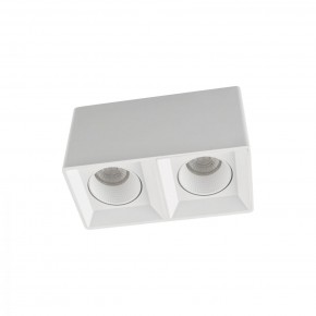 DK3085-WH Светильник накладной IP 20, 10 Вт, GU5.3, LED, белый/белый, пластик в Стрежевом - strezevoi.ok-mebel.com | фото