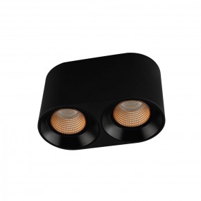 DK3096-BK+BR Светильник накладной IP 20, 10 Вт, GU5.3, LED, черный/бронзовый, пластик в Стрежевом - strezevoi.ok-mebel.com | фото