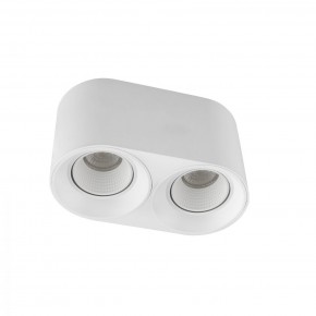 DK3096-WH Светильник накладной IP 20, 10 Вт, GU5.3, LED, белый/белый, пластик в Стрежевом - strezevoi.ok-mebel.com | фото
