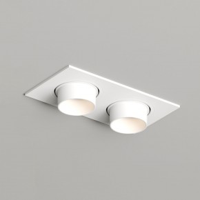 DK3122-WH Встраиваемый светильник, IP20, до 15 Вт, LED, GU5,3, белый, пластик в Стрежевом - strezevoi.ok-mebel.com | фото