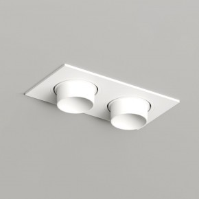 DK3122-WH Встраиваемый светильник, IP20, до 15 Вт, LED, GU5,3, белый, пластик в Стрежевом - strezevoi.ok-mebel.com | фото 2