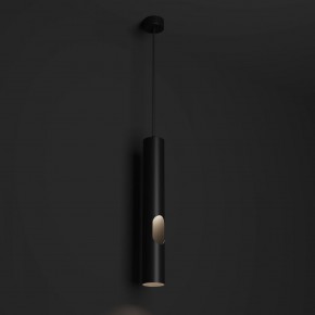 DK4045-BK Подвесной светильник, с декоративным вырезом, IP 20, до 15 Вт, LED, GU10, черный, алюминий в Стрежевом - strezevoi.ok-mebel.com | фото 2