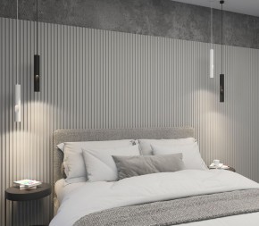 DK4045-WH Подвесной светильник, с декоративным вырезом, IP 20, до 15 Вт, LED, GU10, белый, алюминий в Стрежевом - strezevoi.ok-mebel.com | фото 4