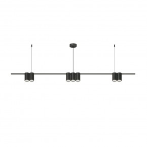 DK4063-BK Подвесной светильник ORBIT, IP20, 7xGU10 LED до 15 Вт, черный матовый, алюминий в Стрежевом - strezevoi.ok-mebel.com | фото 3