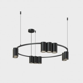 DK4065-BK Подвесной светильник ORBIT, IP20, 10xGU10 LED до 15 Вт, черный матовый, алюминий в Стрежевом - strezevoi.ok-mebel.com | фото