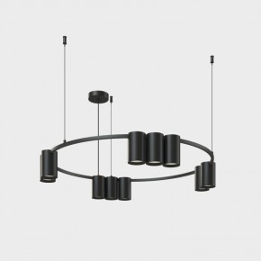 DK4065-BK Подвесной светильник ORBIT, IP20, 10xGU10 LED до 15 Вт, черный матовый, алюминий в Стрежевом - strezevoi.ok-mebel.com | фото 2