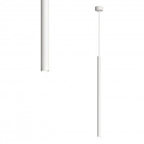 DK4304-WH Подвесной светильник со встроенным светодиодом, 5W, IP 20, 4000K, белый, алюминий в Стрежевом - strezevoi.ok-mebel.com | фото