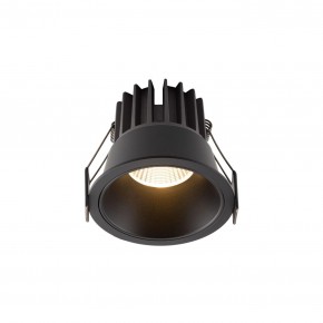 DK4400-BK Встраиваемый светильник, IP 20, 7 Вт, LED 3000, черный, алюминий в Стрежевом - strezevoi.ok-mebel.com | фото