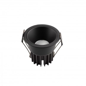 DK4500-BK Встраиваемый светильник, IP 20, 12 Вт, LED 3000, черный, алюминий в Стрежевом - strezevoi.ok-mebel.com | фото