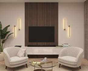 DK5010-SG Бра 600 мм, 3000К, IP20, 5 Вт, матовое золото в Стрежевом - strezevoi.ok-mebel.com | фото 5