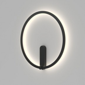 DK5035-BK Бра ROUND со светодиодом, IP20, 24W, 3000/4000/6500K, черный, алюминий в Стрежевом - strezevoi.ok-mebel.com | фото