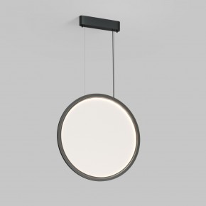 DK6606-BK Подвесной вертикальный светильник Veil со светодиодом H1700 d600 220V 48W 3000-6000K IP20 черный алюминий в Стрежевом - strezevoi.ok-mebel.com | фото 3