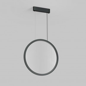 DK6606-BK Подвесной вертикальный светильник Veil со светодиодом H1700 d600 220V 48W 3000-6000K IP20 черный алюминий в Стрежевом - strezevoi.ok-mebel.com | фото 4
