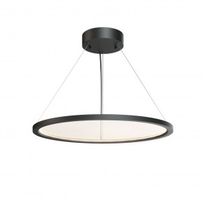 DK6616-BK Подвесной горизонтальный светильник Veil со светодиодом H900 d600 220V 48W 3000-6000K IP20 черный алюминий в Стрежевом - strezevoi.ok-mebel.com | фото 4