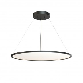 DK6620-BK Подвесной горизонтальный светильник Veil со светодиодом H900 d1000 220V 82W 3000-6000K IP20 черный алюминий в Стрежевом - strezevoi.ok-mebel.com | фото 4
