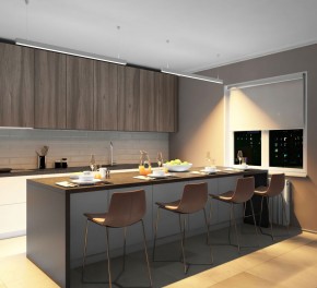 DK9123-WH Линейный светильник 30W 1250mm 3000K, белый в Стрежевом - strezevoi.ok-mebel.com | фото 4