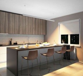 DK9203-WH Линейный светильник 52W 2000mm 3000K, белый в Стрежевом - strezevoi.ok-mebel.com | фото 4