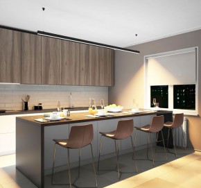 DK9253-BK Линейный светильник 62W 2500mm 3000K, черный в Стрежевом - strezevoi.ok-mebel.com | фото 5