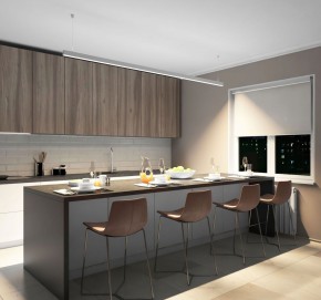 DK9254-WH Линейный светильник 62W 2500mm 4000K, белый в Стрежевом - strezevoi.ok-mebel.com | фото 4