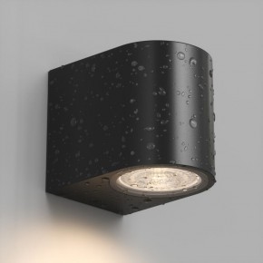DK9790-BK Настенный уличный светильник NARVIK, IP44, GU10 LED, до 15 Вт, черный, алюминий в Стрежевом - strezevoi.ok-mebel.com | фото 3
