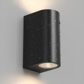 DK9791-BK Настенный уличный светильник NARVIK, IP44, 2хGU10 LED, до 15 Вт, черный, алюминий в Стрежевом - strezevoi.ok-mebel.com | фото 3