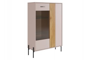 ДОМИНИКА Комод (со стеклом) в Стрежевом - strezevoi.ok-mebel.com | фото