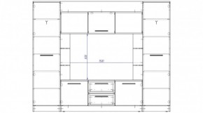 ДУБЛИН Гостиная в Стрежевом - strezevoi.ok-mebel.com | фото 2