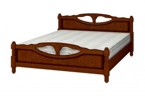 ЕЛЕНА-4 Кровать из массива (орех) в Стрежевом - strezevoi.ok-mebel.com | фото 2