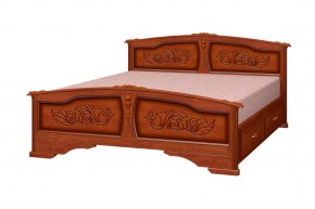 ЕЛЕНА Кровать из массива (Орех) в Стрежевом - strezevoi.ok-mebel.com | фото 2