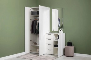 ЭЙР прихожая (модульная) Белый Шагрень в Стрежевом - strezevoi.ok-mebel.com | фото 24