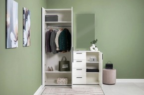 ЭЙР прихожая (модульная) Белый Шагрень в Стрежевом - strezevoi.ok-mebel.com | фото 25
