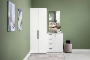 ЭЙР прихожая (модульная) Белый Шагрень в Стрежевом - strezevoi.ok-mebel.com | фото 26