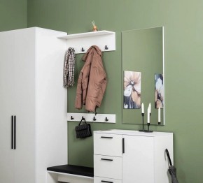 ЭЙР прихожая (модульная) Белый Шагрень в Стрежевом - strezevoi.ok-mebel.com | фото 33