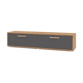ФЛОРИДА Ф31 Тумба ТВ (дуб золотой/графит) в Стрежевом - strezevoi.ok-mebel.com | фото