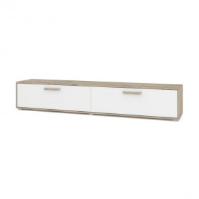 ФЛОРИДА Ф32 Тумба ТВ (дуб серый/белый) в Стрежевом - strezevoi.ok-mebel.com | фото