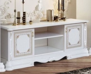 Гостиная Грация (комплект) белый/золото в Стрежевом - strezevoi.ok-mebel.com | фото 2