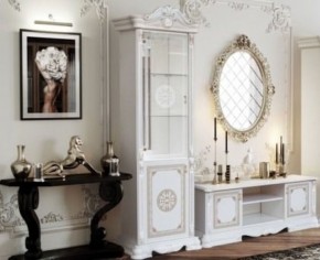 Гостиная Грация (комплект) белый/золото в Стрежевом - strezevoi.ok-mebel.com | фото 3