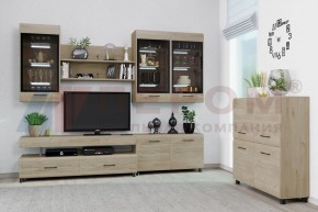 Гостиная Камелия Композиция 8 (Гикори Джексон светлый) в Стрежевом - strezevoi.ok-mebel.com | фото 3